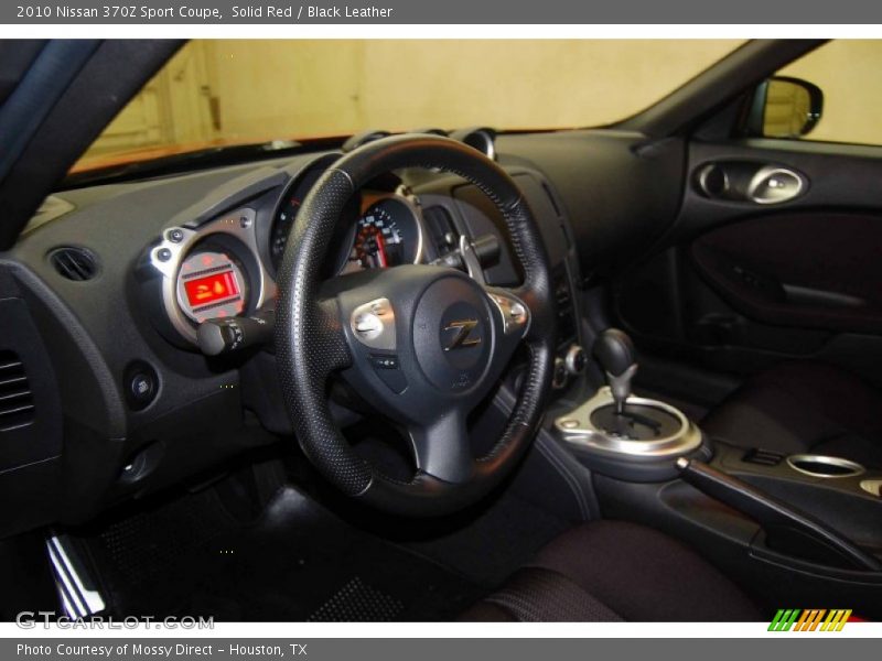 Solid Red / Black Leather 2010 Nissan 370Z Sport Coupe