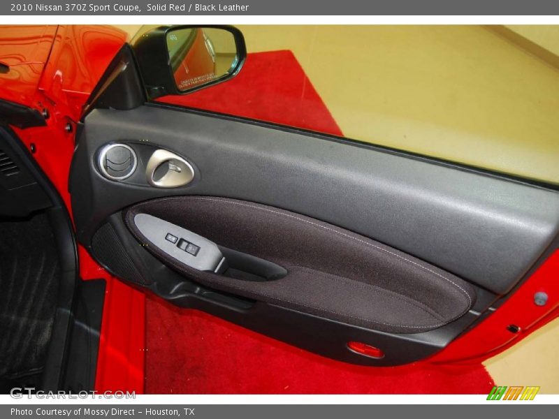 Solid Red / Black Leather 2010 Nissan 370Z Sport Coupe