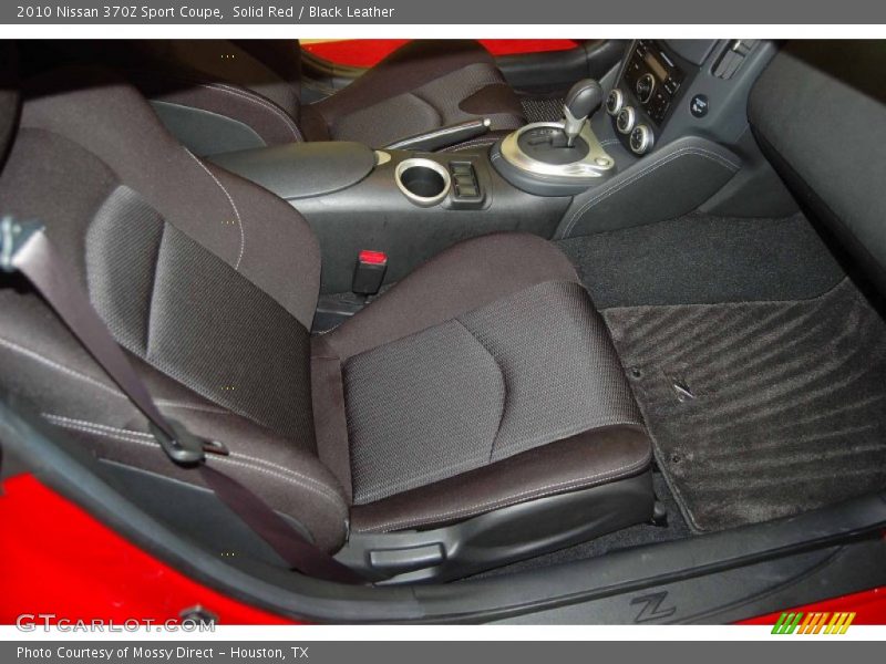 Solid Red / Black Leather 2010 Nissan 370Z Sport Coupe