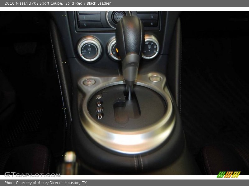Solid Red / Black Leather 2010 Nissan 370Z Sport Coupe
