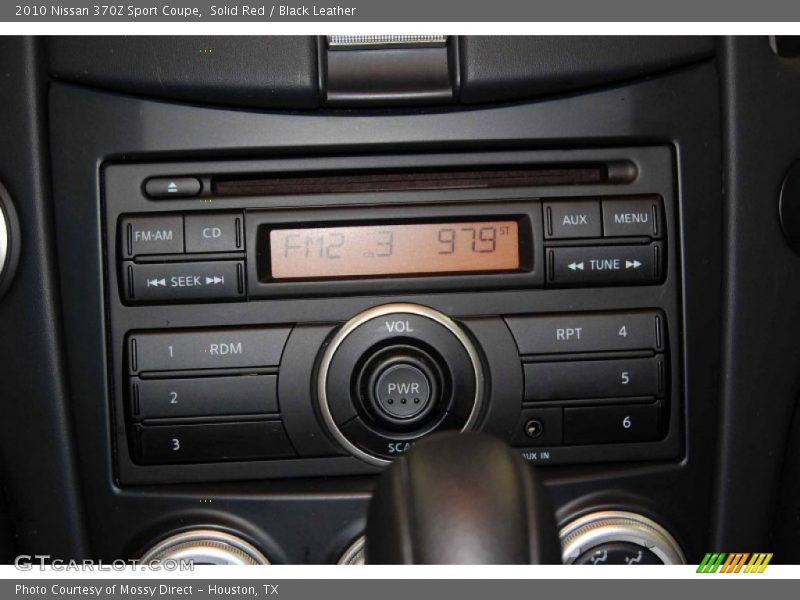 Solid Red / Black Leather 2010 Nissan 370Z Sport Coupe