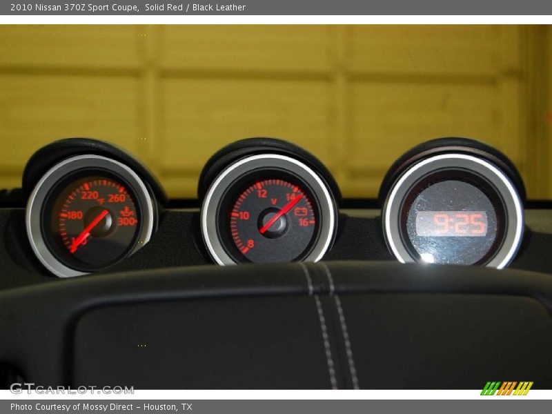 Solid Red / Black Leather 2010 Nissan 370Z Sport Coupe