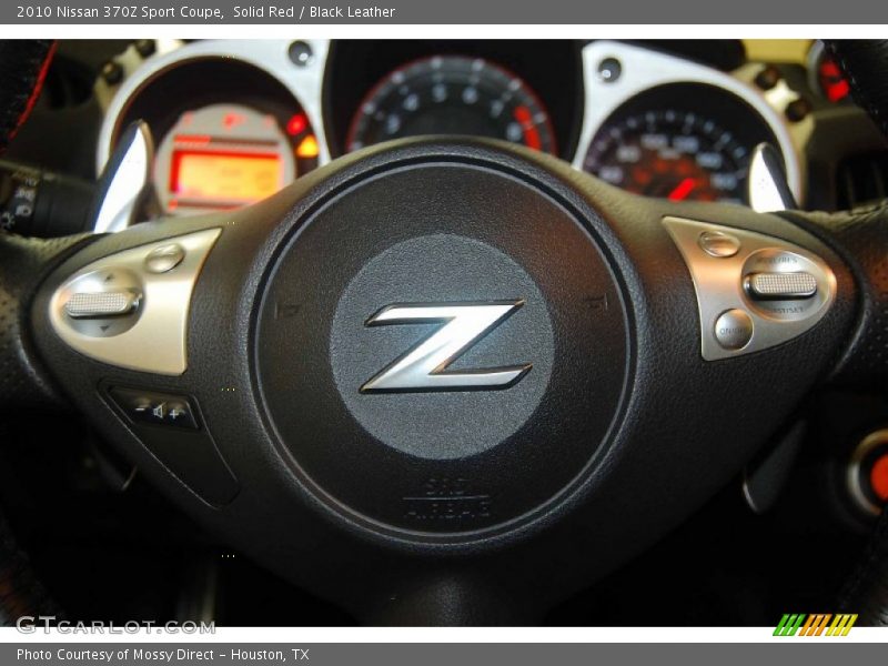 Solid Red / Black Leather 2010 Nissan 370Z Sport Coupe