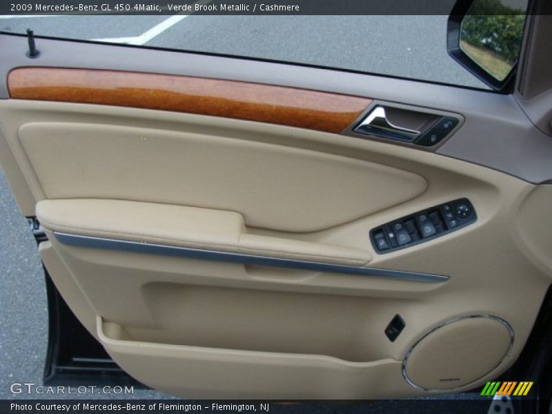 Verde Brook Metallic / Cashmere 2009 Mercedes-Benz GL 450 4Matic