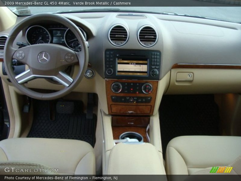 Verde Brook Metallic / Cashmere 2009 Mercedes-Benz GL 450 4Matic