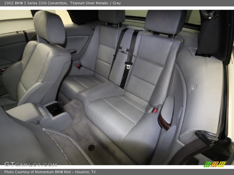 Titanium Silver Metallic / Grey 2002 BMW 3 Series 330i Convertible