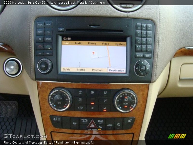 Verde Brook Metallic / Cashmere 2009 Mercedes-Benz GL 450 4Matic