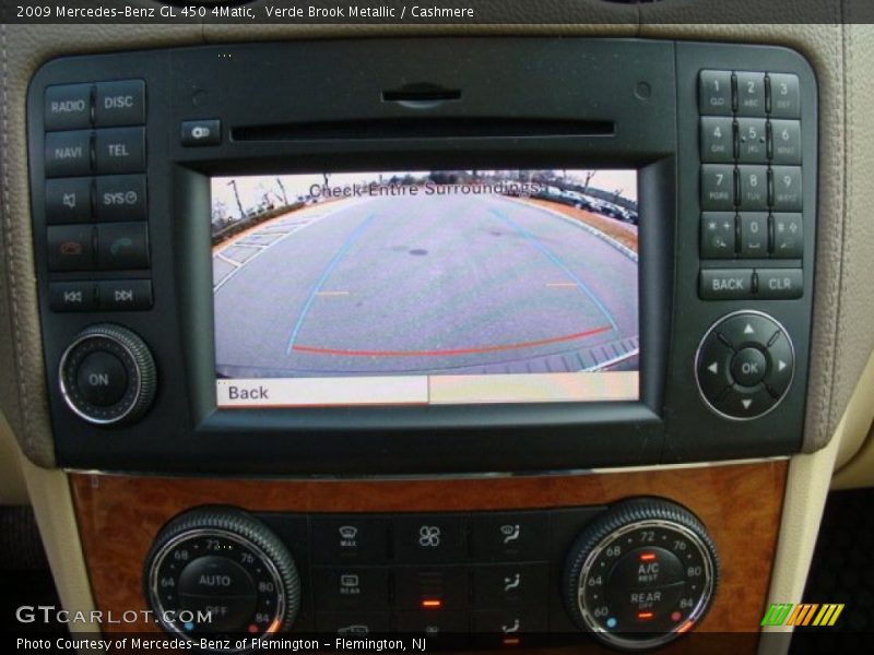 Verde Brook Metallic / Cashmere 2009 Mercedes-Benz GL 450 4Matic