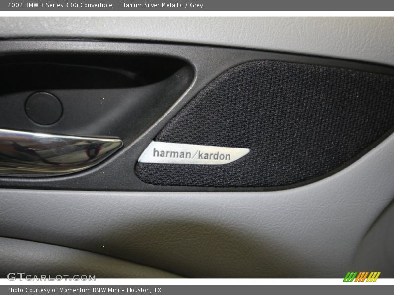 Titanium Silver Metallic / Grey 2002 BMW 3 Series 330i Convertible