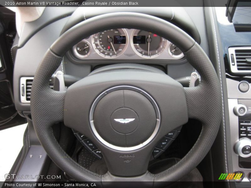  2010 V8 Vantage Roadster Steering Wheel