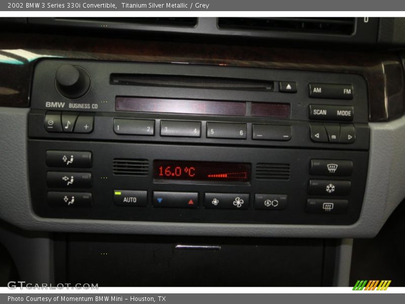 Titanium Silver Metallic / Grey 2002 BMW 3 Series 330i Convertible