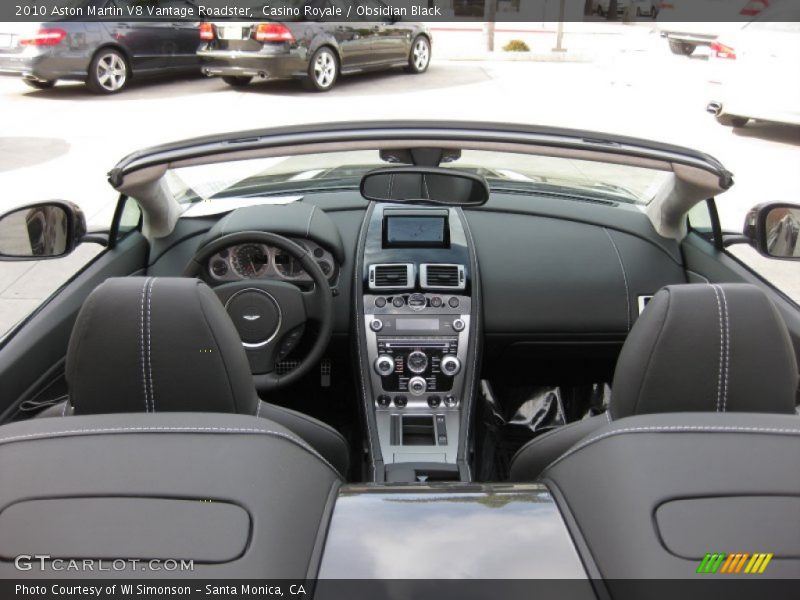 Dashboard of 2010 V8 Vantage Roadster