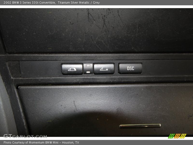 Titanium Silver Metallic / Grey 2002 BMW 3 Series 330i Convertible