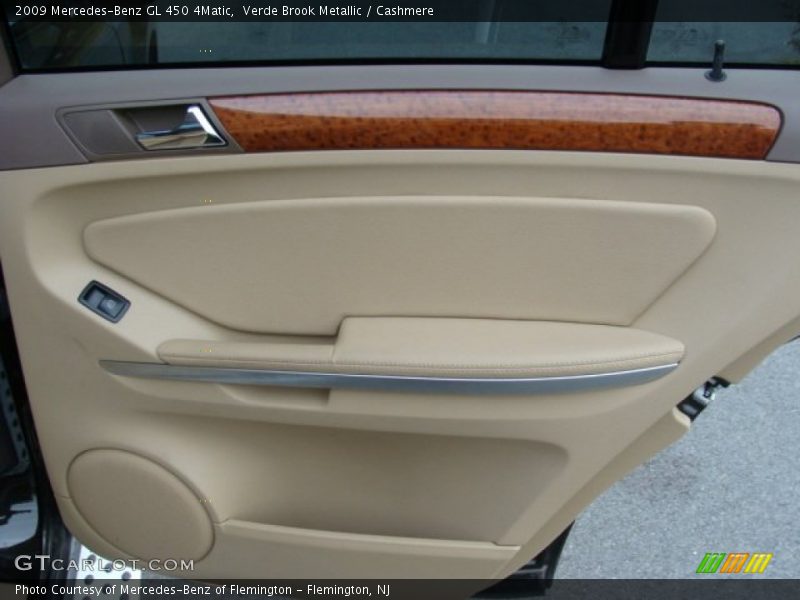 Verde Brook Metallic / Cashmere 2009 Mercedes-Benz GL 450 4Matic
