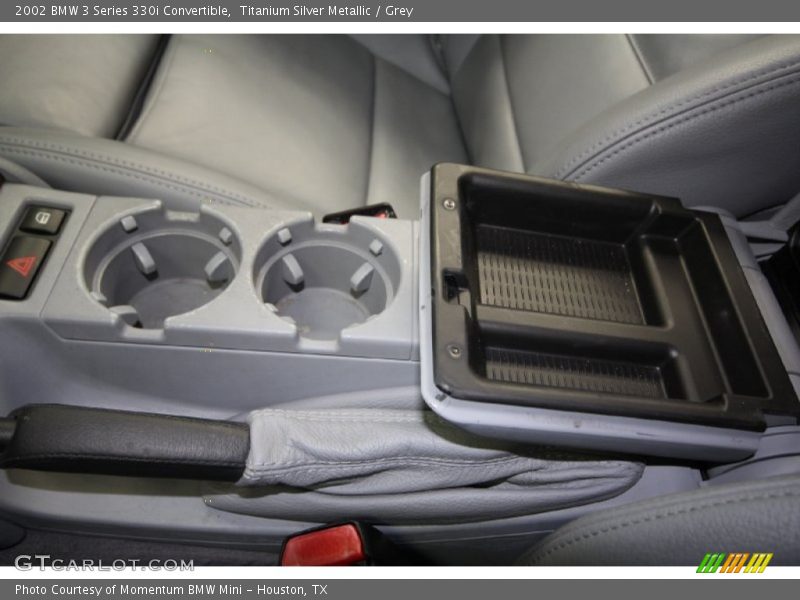 Titanium Silver Metallic / Grey 2002 BMW 3 Series 330i Convertible