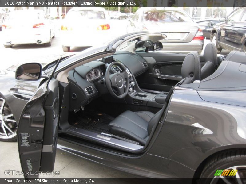 Casino Royale / Obsidian Black 2010 Aston Martin V8 Vantage Roadster