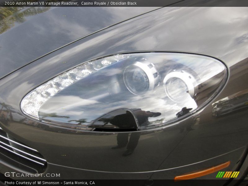 Casino Royale / Obsidian Black 2010 Aston Martin V8 Vantage Roadster