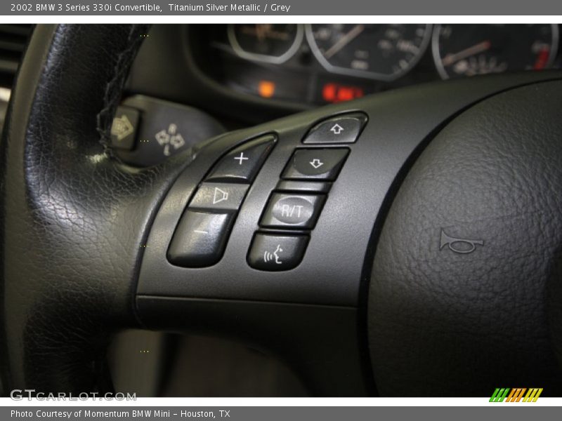Titanium Silver Metallic / Grey 2002 BMW 3 Series 330i Convertible