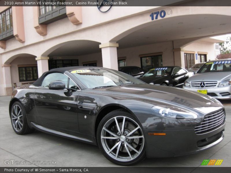 Casino Royale / Obsidian Black 2010 Aston Martin V8 Vantage Roadster