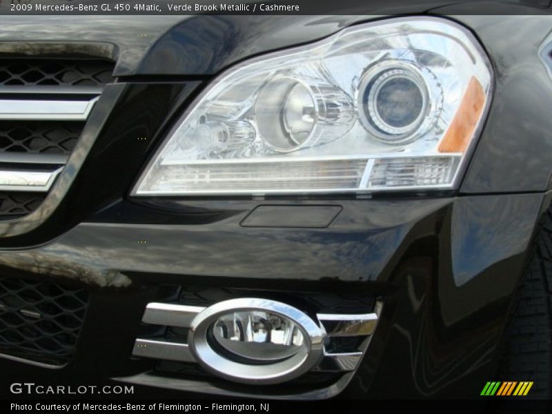 Verde Brook Metallic / Cashmere 2009 Mercedes-Benz GL 450 4Matic