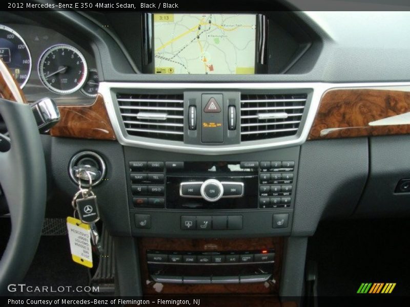 Black / Black 2012 Mercedes-Benz E 350 4Matic Sedan