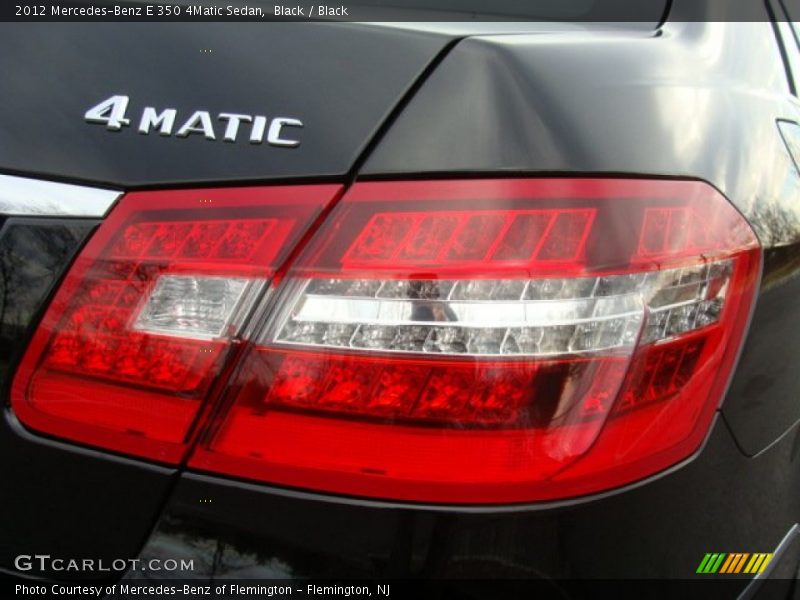 Black / Black 2012 Mercedes-Benz E 350 4Matic Sedan