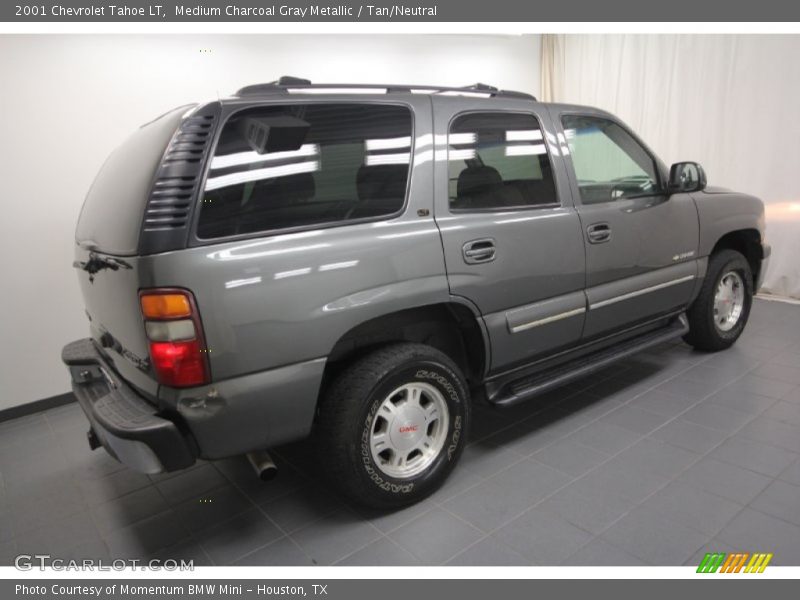 Medium Charcoal Gray Metallic / Tan/Neutral 2001 Chevrolet Tahoe LT