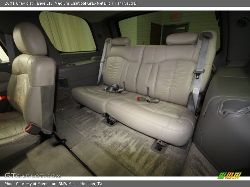 Medium Charcoal Gray Metallic / Tan/Neutral 2001 Chevrolet Tahoe LT