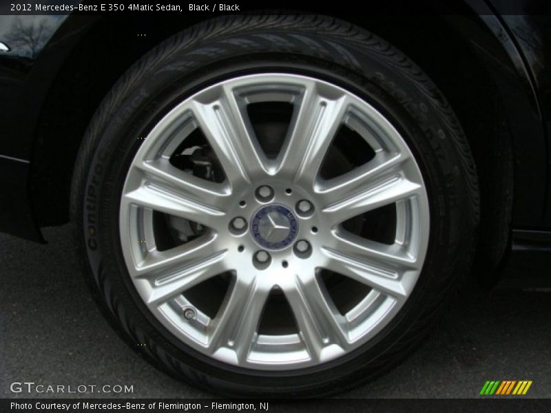 Black / Black 2012 Mercedes-Benz E 350 4Matic Sedan