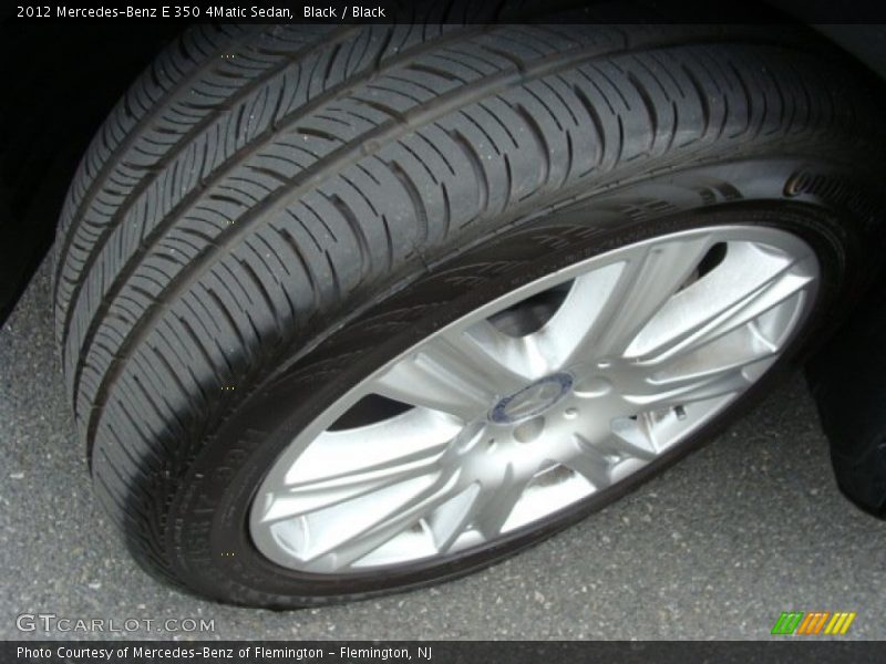 Black / Black 2012 Mercedes-Benz E 350 4Matic Sedan