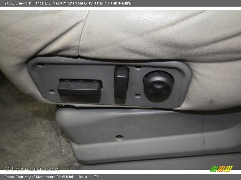 Medium Charcoal Gray Metallic / Tan/Neutral 2001 Chevrolet Tahoe LT