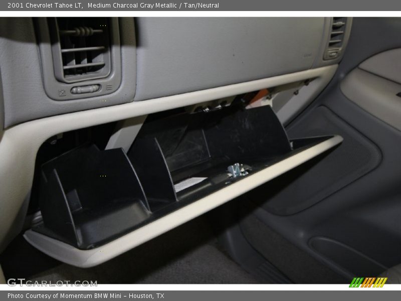 Medium Charcoal Gray Metallic / Tan/Neutral 2001 Chevrolet Tahoe LT