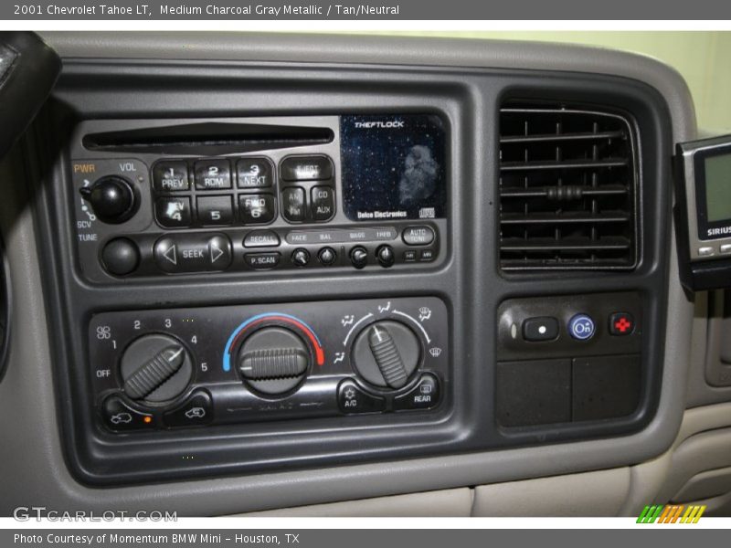 Medium Charcoal Gray Metallic / Tan/Neutral 2001 Chevrolet Tahoe LT