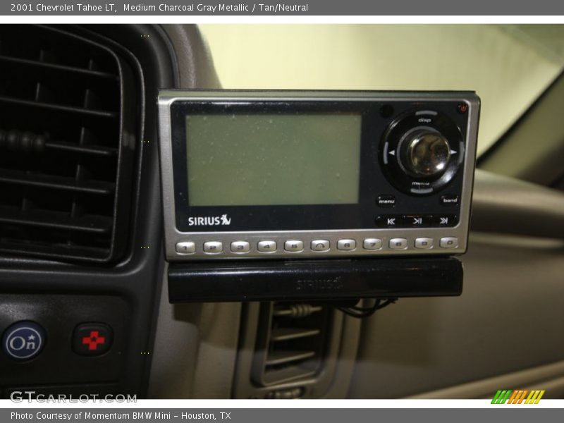 Medium Charcoal Gray Metallic / Tan/Neutral 2001 Chevrolet Tahoe LT