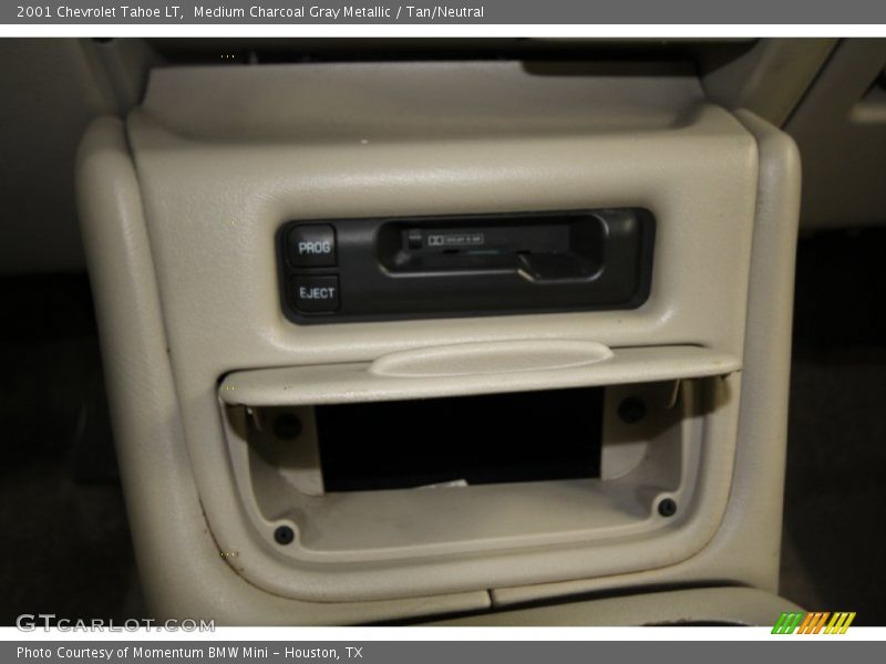 Medium Charcoal Gray Metallic / Tan/Neutral 2001 Chevrolet Tahoe LT