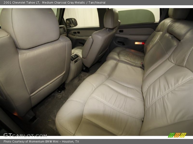 Medium Charcoal Gray Metallic / Tan/Neutral 2001 Chevrolet Tahoe LT