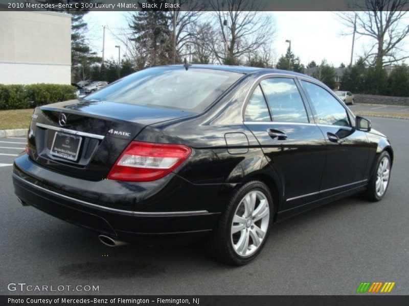 Black / Black 2010 Mercedes-Benz C 300 Luxury 4Matic