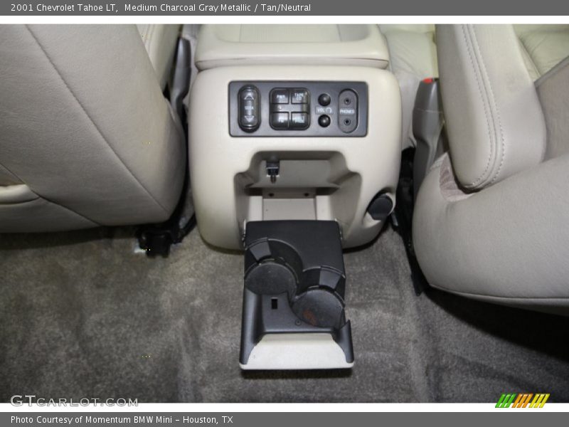 Medium Charcoal Gray Metallic / Tan/Neutral 2001 Chevrolet Tahoe LT