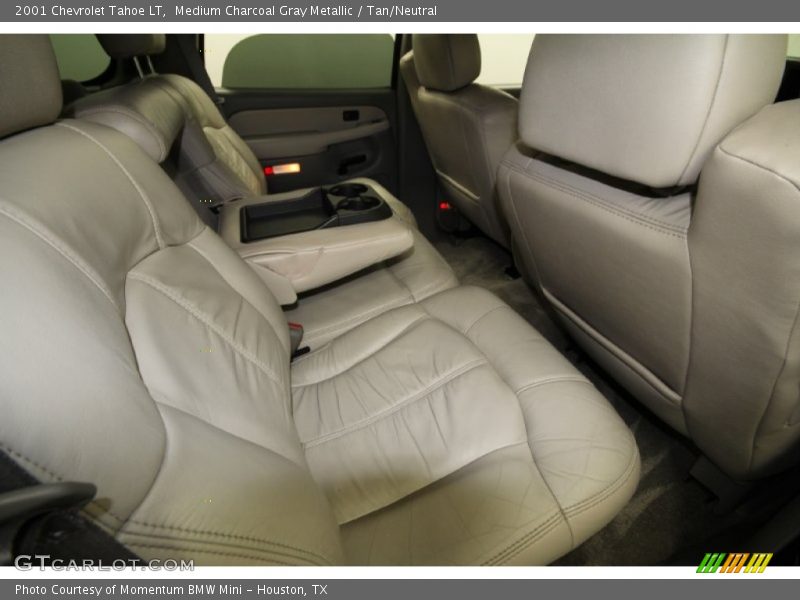 Medium Charcoal Gray Metallic / Tan/Neutral 2001 Chevrolet Tahoe LT