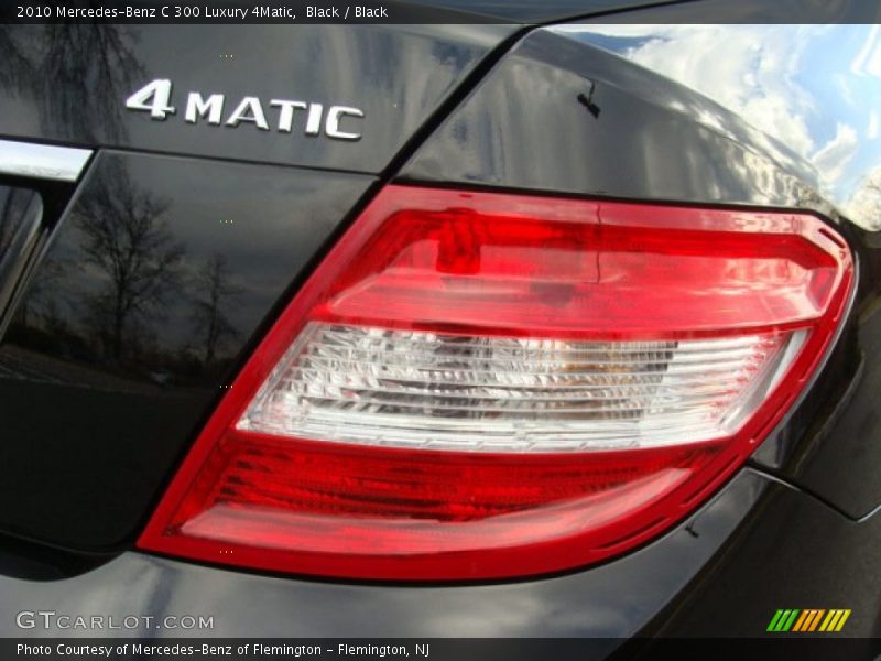 Black / Black 2010 Mercedes-Benz C 300 Luxury 4Matic