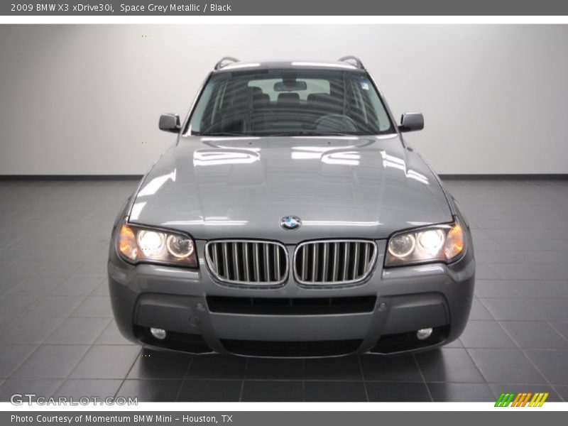Space Grey Metallic / Black 2009 BMW X3 xDrive30i