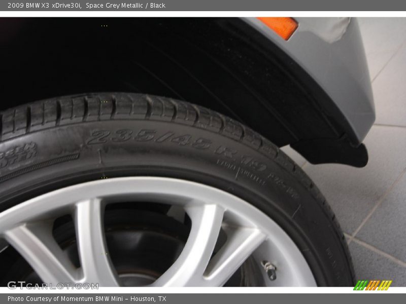 Space Grey Metallic / Black 2009 BMW X3 xDrive30i