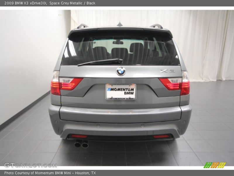 Space Grey Metallic / Black 2009 BMW X3 xDrive30i