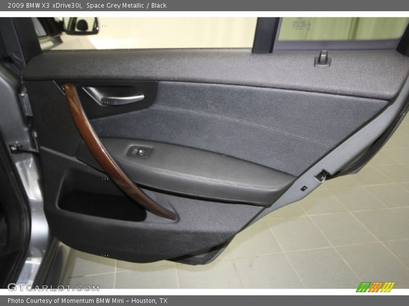 Space Grey Metallic / Black 2009 BMW X3 xDrive30i