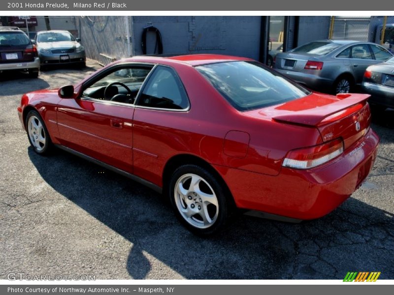 Milano Red / Black 2001 Honda Prelude