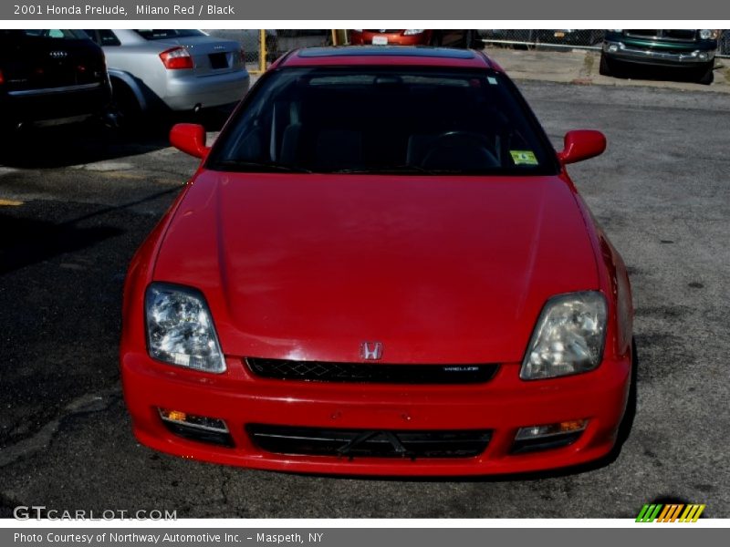 Milano Red / Black 2001 Honda Prelude