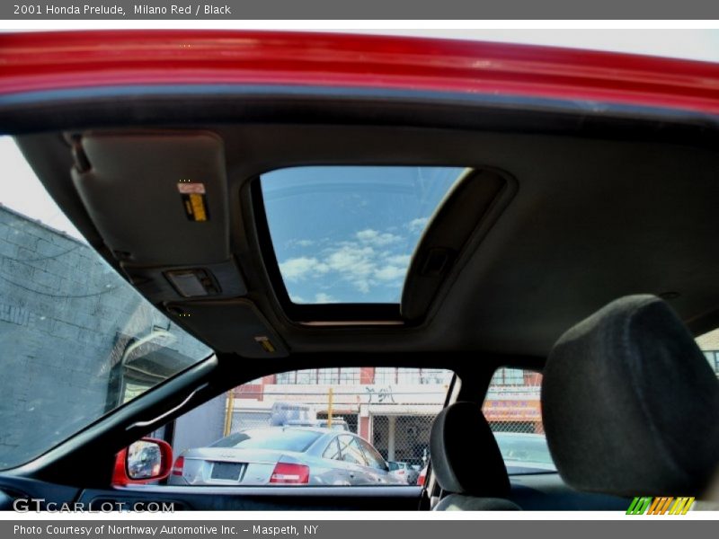 Milano Red / Black 2001 Honda Prelude