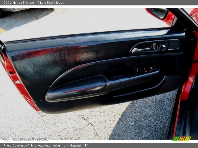 Milano Red / Black 2001 Honda Prelude