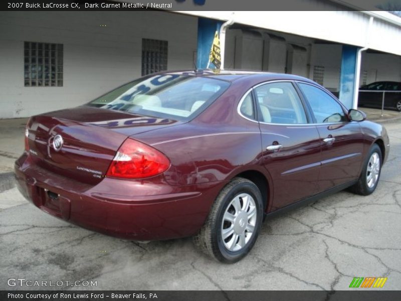  2007 LaCrosse CX Dark Garnet Metallic