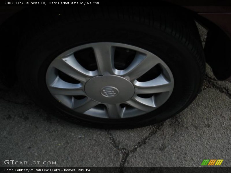 Dark Garnet Metallic / Neutral 2007 Buick LaCrosse CX